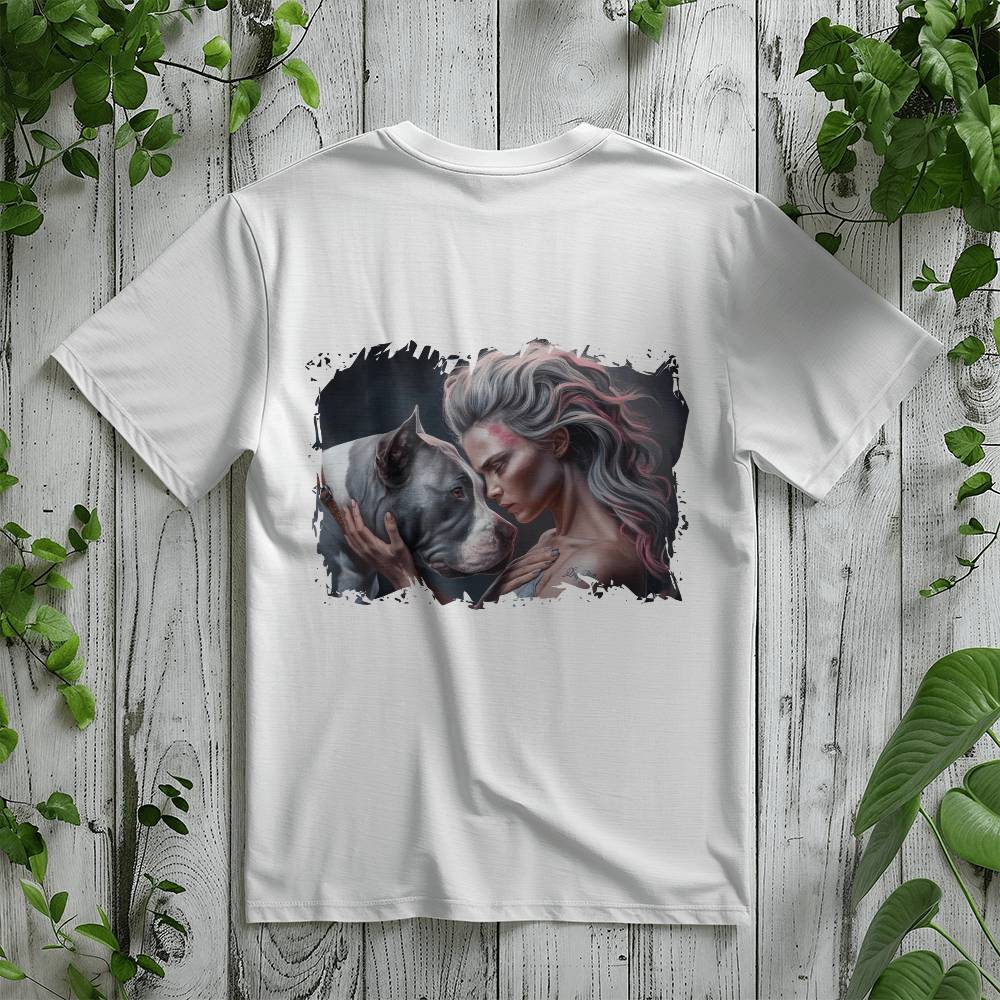 Loyal Souls – Woman & Pit Back-Print Tee