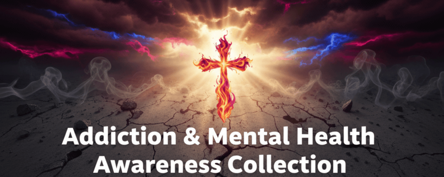 Addiction & Mental Health Awareness - Bubble Gum Wink