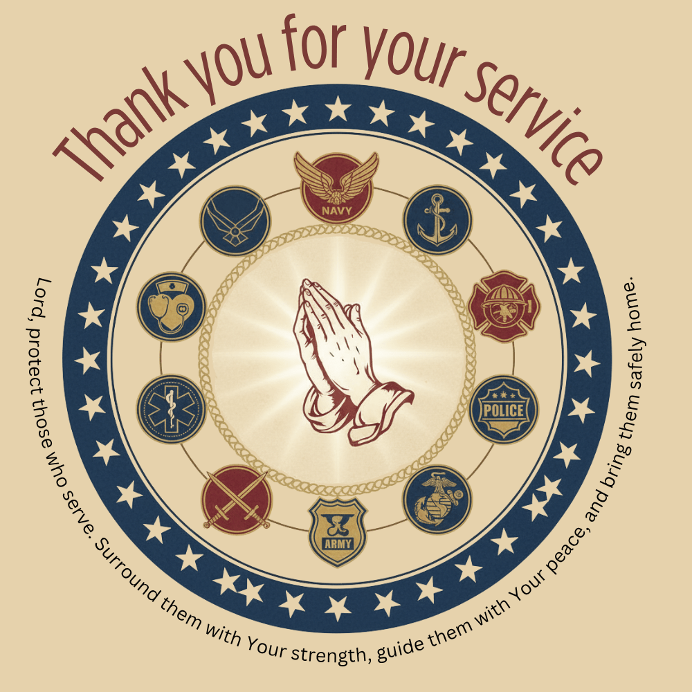 For Those Who Serve - Bubble Gum Wink