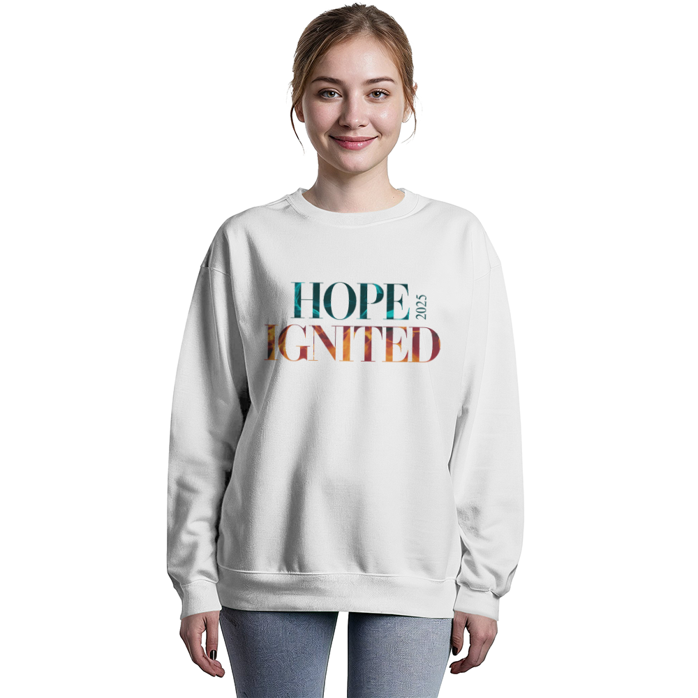 Hope Ignited 2025 Unisex Crewneck Sweatshirt