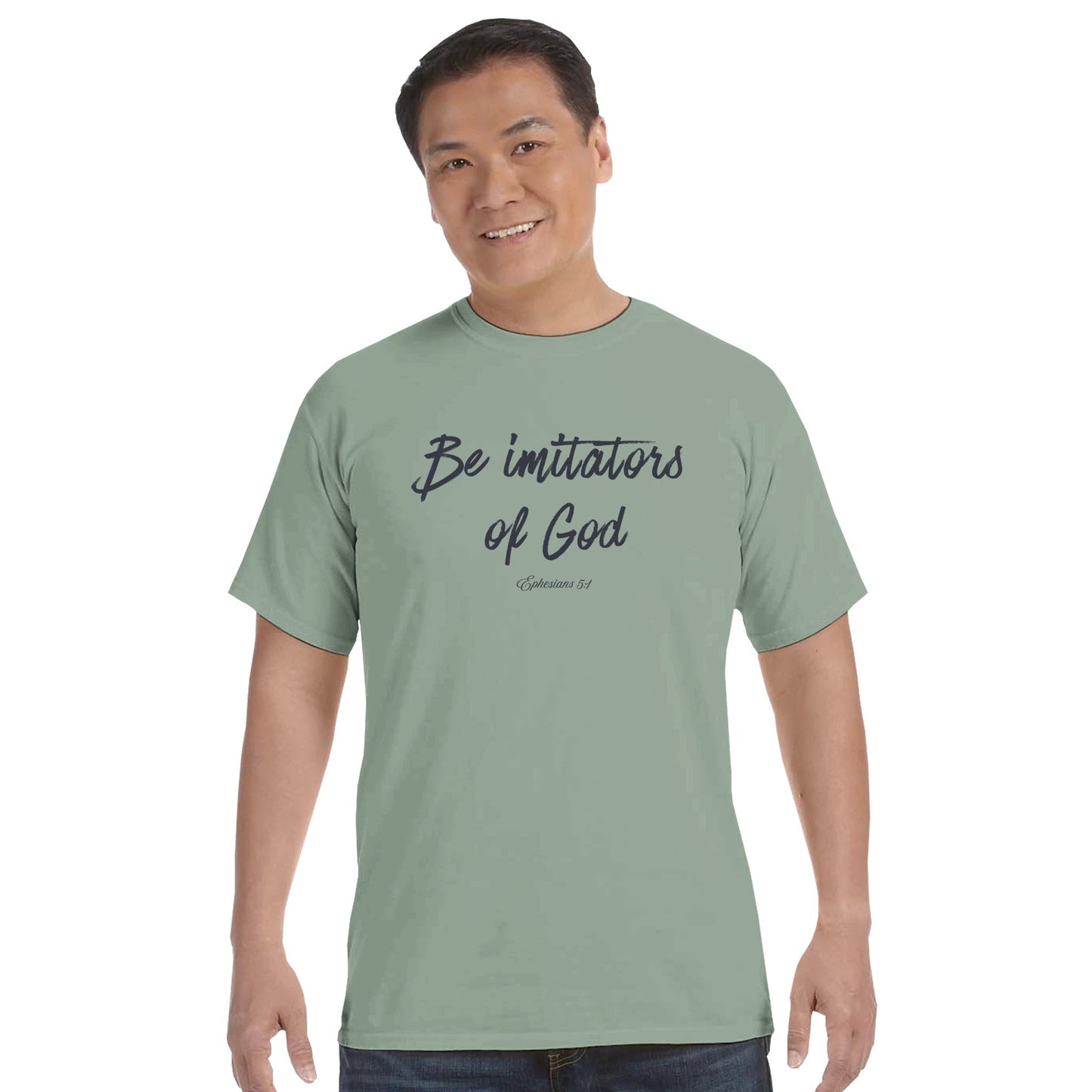 Be Imitators of God Faith Forward Tee - Bubble Gum Wink