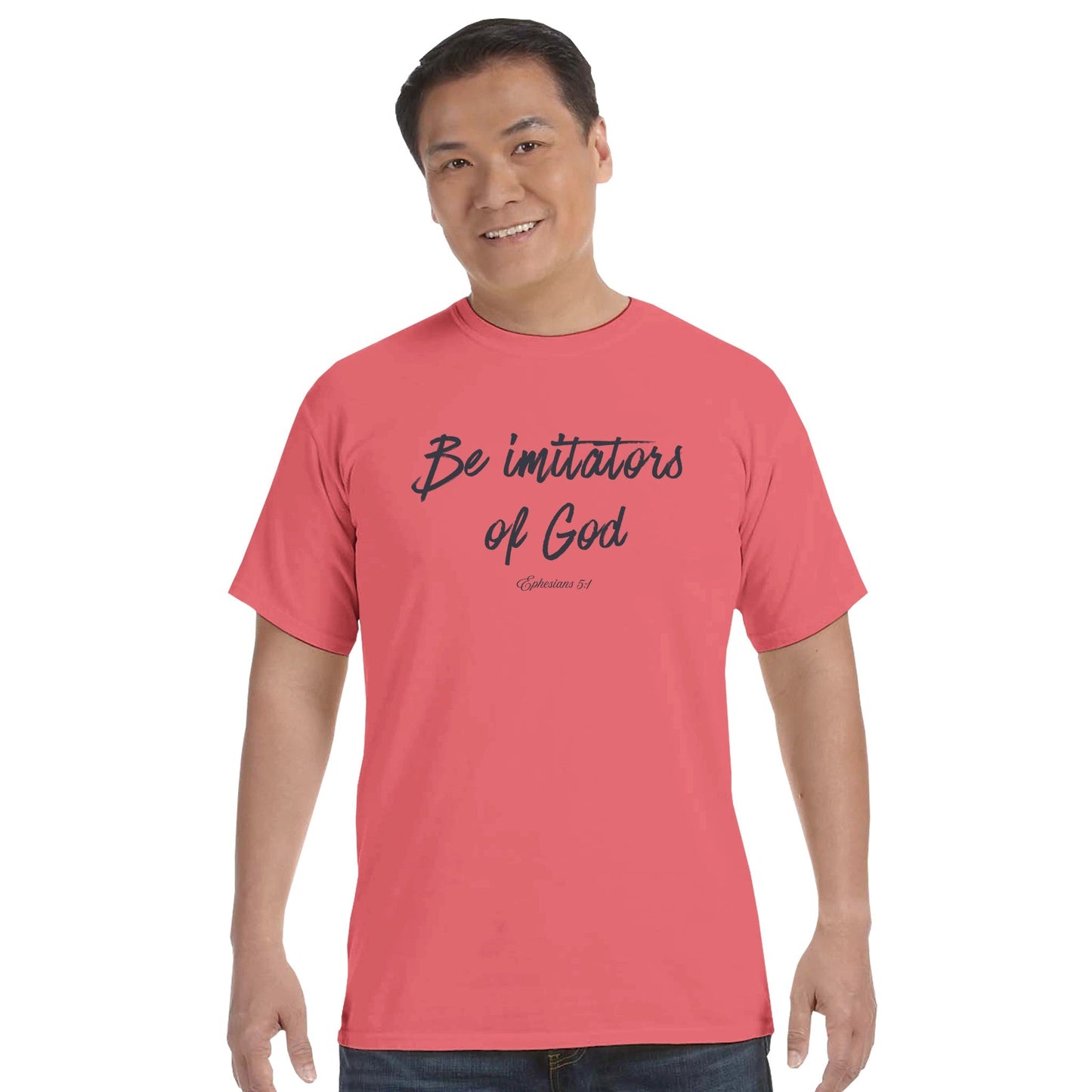 Be Imitators of God Faith Forward Tee - Bubble Gum Wink