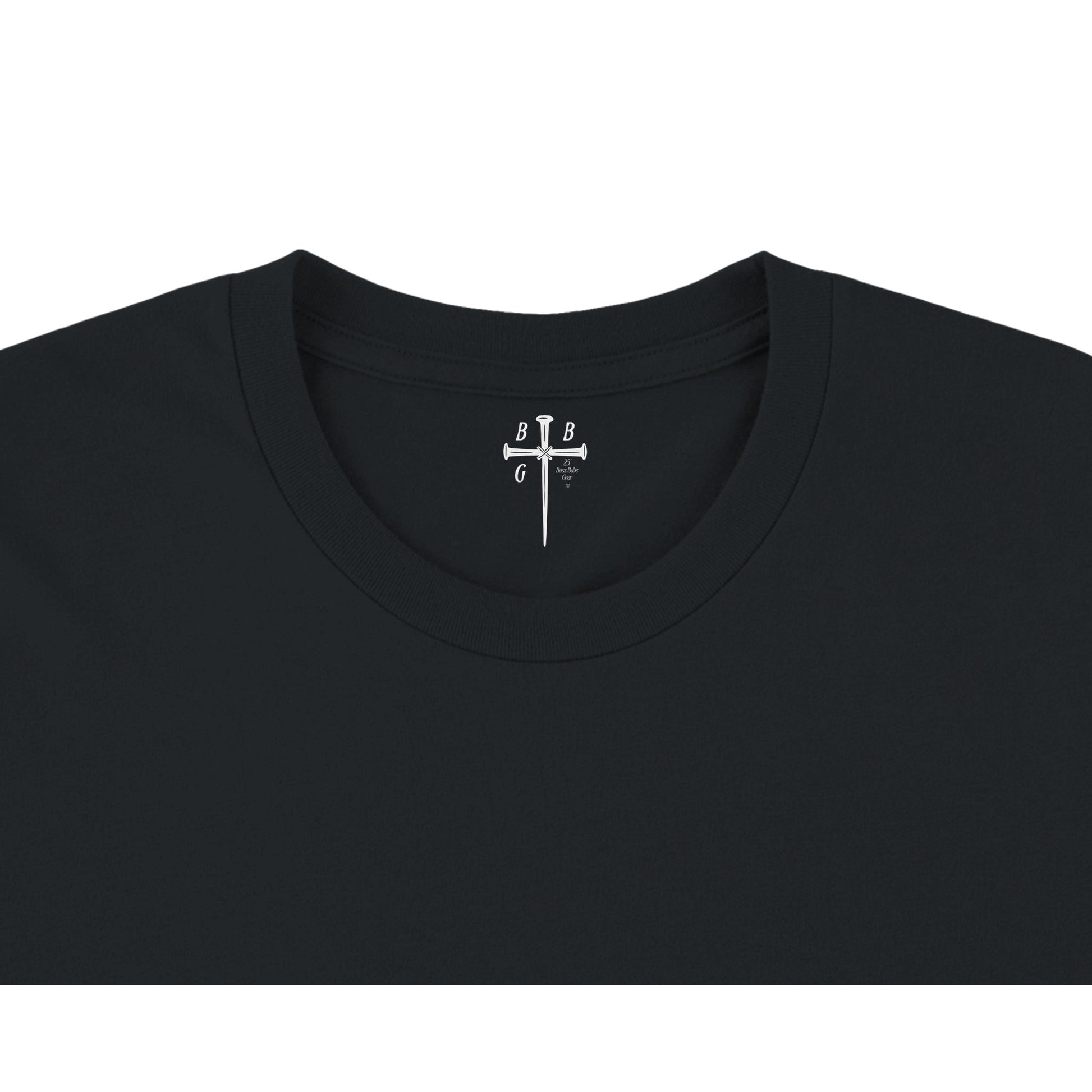 Boss Babe Gear™ Signature Cross Logo Tee - Bubble Gum Wink