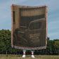 Bubble Gum Wink Rat Rod Woven Throw Blanket - Bubble Gum Wink