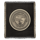 Department of Justice Woven Throw Blanket – Integrity and Justice for All - Bubble Gum Wink