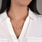 Forever Connected: Interlocking Hearts Necklace - Bubble Gum Wink