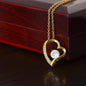Forever Love Necklace – Dazzling Heart Pendant - Bubble Gum Wink