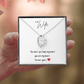 Forever Love Necklace – “You Are My Heart” Romantic Gift for Wife - Bubble Gum Wink