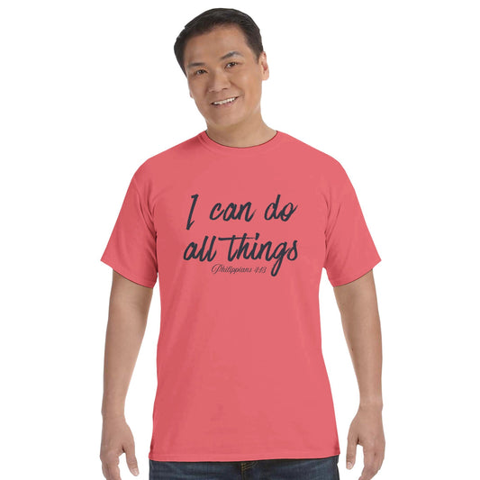 I Can Do All Things Faith Forward Tee - Bubble Gum Wink