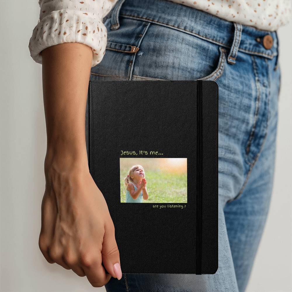 Jesus, It’s Me – Faith Journal | Ambassador Bound Notebook (8 Color Options) - Bubble Gum Wink