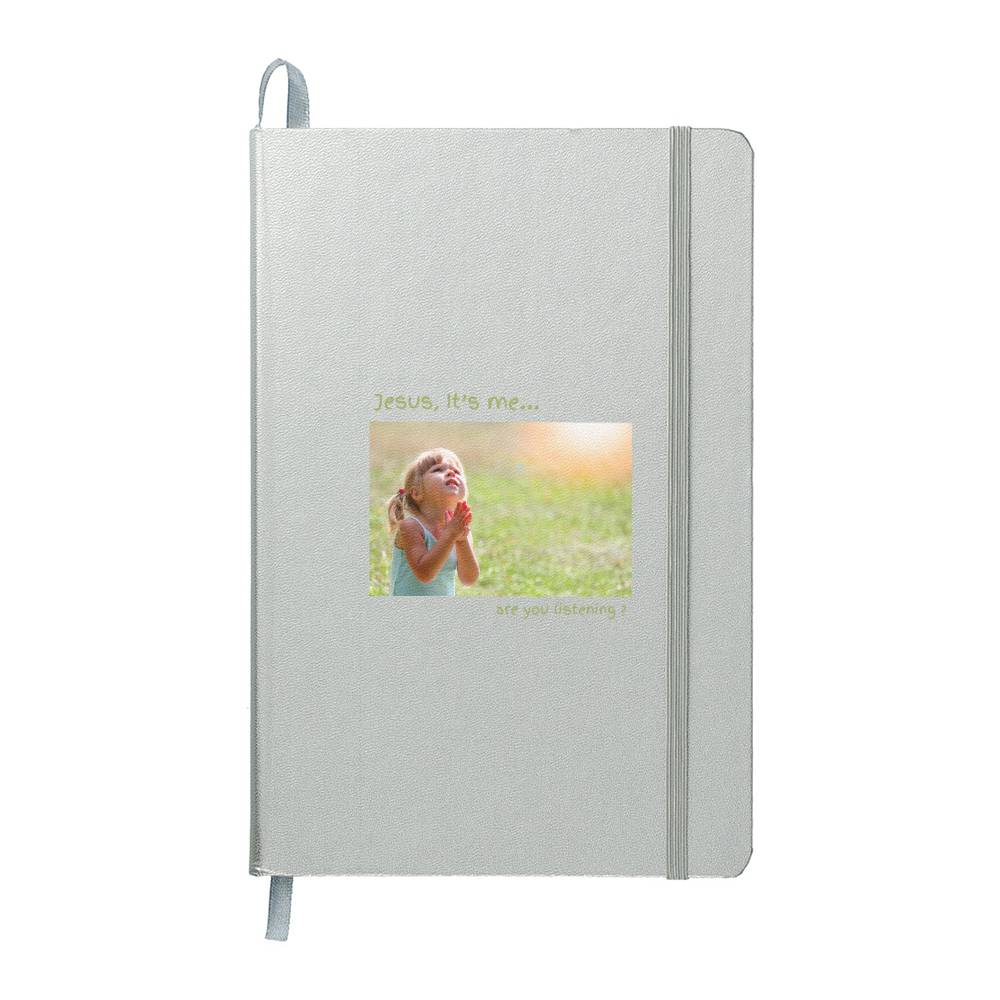 Jesus, It’s Me – Faith Journal | Ambassador Bound Notebook (8 Color Options) - Bubble Gum Wink