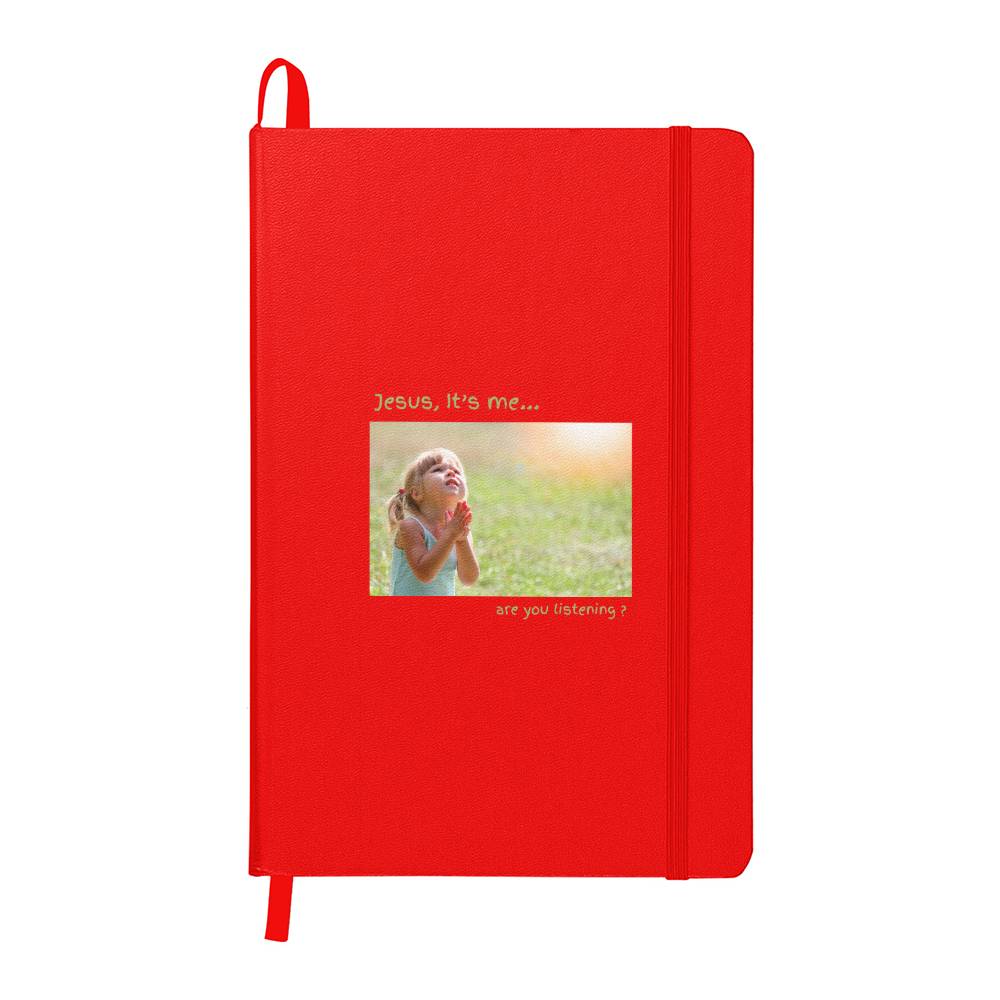 Jesus, It’s Me – Faith Journal | Ambassador Bound Notebook (8 Color Options) - Bubble Gum Wink