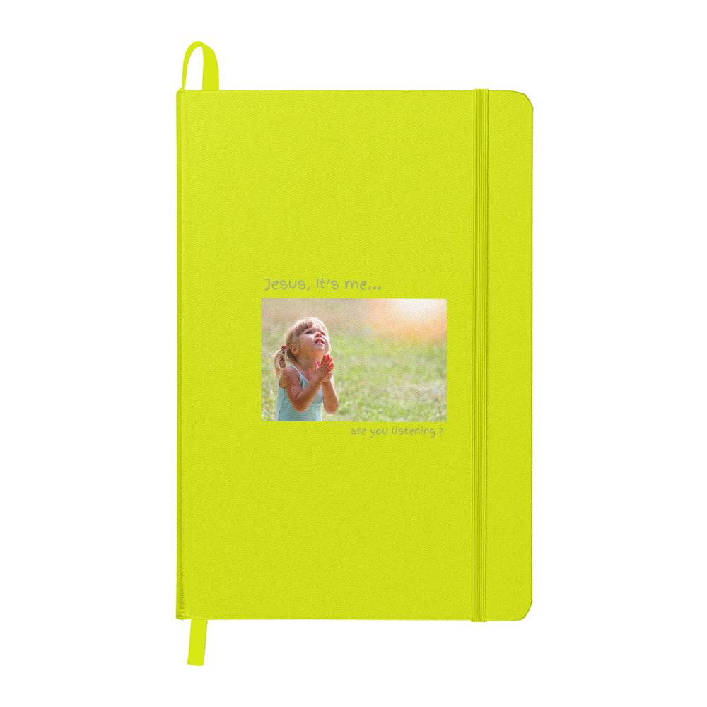 Jesus, It’s Me – Faith Journal | Ambassador Bound Notebook (8 Color Options) - Bubble Gum Wink