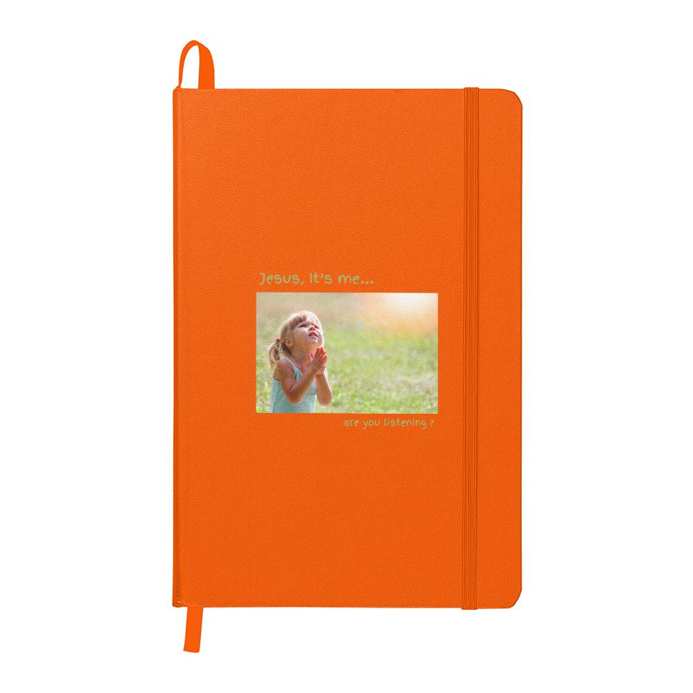 Jesus, It’s Me – Faith Journal | Ambassador Bound Notebook (8 Color Options) - Bubble Gum Wink