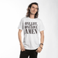 One Life, One Love, Amen – Bold Faith Tee - Bubble Gum Wink