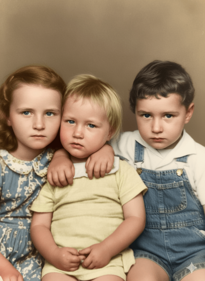 Photo Restoration & Colorization Service – Bring Memories Back to Life - Bubble Gum Wink