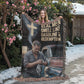Real Men Smell Like Gasoline & Redemption – Faith Woven Throw Blanket - Bubble Gum Wink