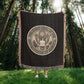 The Great Seal of the United States Woven Throw Blanket – Patriotic Heritage Edition - Bubble Gum Wink