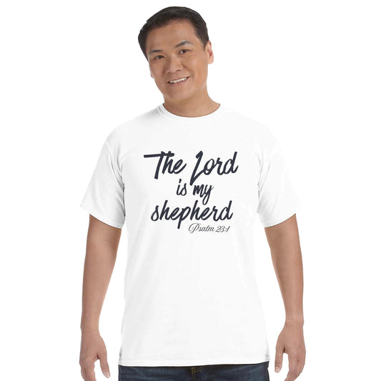 The Lord Is My Shepherd Faith Forward Tee - Bubble Gum Wink