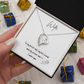 To My Wife – Forever Love Necklace [Adore You Message Card] - Bubble Gum Wink