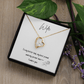 To My Wife – Forever Love Necklace [Adore You Message Card] - Bubble Gum Wink