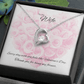 To My Wife – Forever Love Necklace [Every Day Is Valentine’s Card] - Bubble Gum Wink