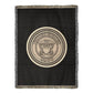 United States Navy Anchor Woven Throw Blanket – Honor, Courage, Commitment - Bubble Gum Wink