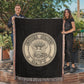 United States Navy Woven Throw Blanket – Cotton Military Tribute - Bubble Gum Wink