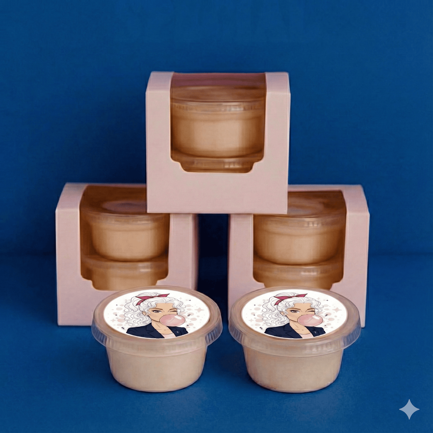 Wickless Scent Cup – 100% Soy Wax Fragrance Melt | Long - Lasting, Clean & Natural - Bubble Gum Wink